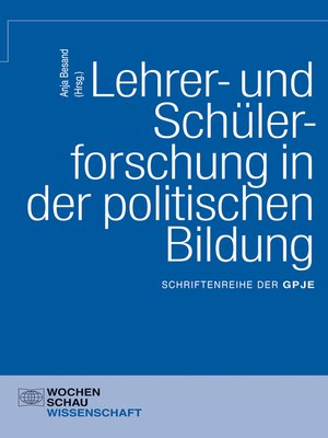 cover image of Lehrer- und Schülerforschung in der politischen Bildung